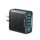 Adattatore di alimentazione per caricabatterie da viaggio USB a ricarica rapida multifunzionale a 6 porte, modello: spina AU nera Adattatore di alimentazione per caricabatterie da viaggio USB a ricarica rapida multifunzionale a 6 porte, modello: spina AU nera