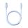 Cavo di ricarica rapida Baseus Silky Series 1m 2.4A USB a 8 pin (blu)