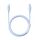 Cavo di ricarica rapida Baseus Silky Series 1m 20W USB-C/Type-C a 8 pin (blu)