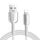 Cavo dati di ricarica rapida JOYROOM S-A51 Cutting-Edge Series 3A, cavo USB-A a 8 pin, lunghezza: 1,2 m (grigio chiaro) Cavo dati di ricarica rapida JOYROOM S-A51 Cutting-Edge Series 3A, cavo USB-A a 8 pin, lunghezza: 1,2 m (grigio chiaro)