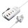 5 in 1 2 x PD 66W, 2 x USB Caricabatterie rapido Presa di alimentazione intelligente, lunghezza: 1 m (spina UK) 5 in 1 2 x PD 66W, 2 x USB Caricabatterie rapido Presa di alimentazione intelligente, lunghezza: 1 m (spina UK)