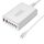 5C2A-220W GaN 220W USB x 2, Caricabatterie rapido USB-C / Type-C x 5, Tipo di spina: spina USA (bianco) 5C2A-220W GaN 220W USB x 2, Caricabatterie rapido USB-C / Type-C x 5, Tipo di spina: spina USA (bianco)