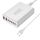 5C2A-220W GaN 220W USB x 2, USB-C / Type-C x 5 Caricabatterie rapido, Tipo di spina: spina UE (bianco) 5C2A-220W GaN 220W USB x 2, USB-C / Type-C x 5 Caricabatterie rapido, Tipo di spina: spina UE (bianco)