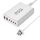 Caricabatterie rapido da tavolo 155W 4Type-C, 2USB 6 porte, tipo di spina: spina UK (bianco) Caricabatterie rapido da tavolo 155W 4Type-C, 2USB 6 porte, tipo di spina: spina UK (bianco)