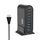 YMX-968 268W 5Type-C, 3USB 8-Ports Caricabatterie rapido da tavolo, tipo di spina: spina USA (nero) YMX-968 268W 5Type-C, 3USB 8-Ports Caricabatterie rapido da tavolo, tipo di spina: spina USA (nero)