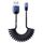 JOYROOM S-A43 Cavo dati di ricarica rapida a spirale USB 3A a 8 pin, lunghezza: 1,5 m (nero) JOYROOM S-A43 Cavo dati di ricarica rapida a spirale USB 3A a 8 pin, lunghezza: 1,5 m (nero)