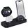 B25 Supporto di ricarica 4 in 1 a 8 pin per Apple Watch/AirPods (nero)