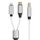 Cavo per stampante per strumenti MIDI 2 in 1 da tipo C e 8 pin a USB-B, lunghezza: 1 m, lunghezza: 1 m (bianco) Cavo per stampante per strumenti MIDI 2 in 1 da tipo C e 8 pin a USB-B, lunghezza: 1 m, lunghezza: 1 m (bianco)