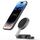 USAMS CD234 Caricabatterie magnetico wireless rapido pieghevole 3 in 1 (colore pistola) USAMS CD234 Caricabatterie magnetico wireless rapido pieghevole 3 in 1 (colore pistola)