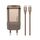 Caricabatterie rapido TOTUDESIGN HC-9 30W USB-A a Type-C GaN, spina: spina UE con cavo da Type-C a Type-C (oro) Caricabatterie rapido TOTUDESIGN HC-9 30W USB-A a Type-C GaN, spina: spina UE con cavo da Type-C a Type-C (oro)