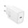 Caricabatterie a porta singola tipo C hoco N62 PD30W, specifiche: spina UE (bianco) Caricabatterie a porta singola tipo C hoco N62 PD30W, specifiche: spina UE (bianco)