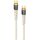 awei CL-229i Cavo di ricarica dati veloce da tipo C a 8 pin 27 W con treccia a chip, lunghezza: 1,2 m (bianco) awei CL-229i Cavo di ricarica dati veloce da tipo C a 8 pin 27 W con treccia a chip, lunghezza: 1,2 m (bianco)