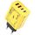 Adattatore di carica KO-72 GaN 120W 4 porte 2 PD 2 QC 3.0 USB e caricabatterie rapido USB-C / Type-C, tipo di spina: spina UE (giallo) Adattatore di carica KO-72 GaN 120W 4 porte 2 PD 2 QC 3.0 USB e caricabatterie rapido USB-C / Type-C, tipo di spina: spina UE (giallo)