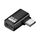 Adattatore USB4 2.0 Type-C da 240 W e 80 Gbps con funzionalità complete, modello: Side Bend (nero) Adattatore USB4 2.0 Type-C da 240 W e 80 Gbps con funzionalità complete, modello: Side Bend (nero)
