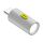 Torcia elettrica portatile da esterno con porta di tipo C, a bassissimo consumo energetico, 210-230 lumen, modello: tipo C maschio (bianco) Torcia elettrica portatile da esterno con porta di tipo C, a bassissimo consumo energetico, 210-230 lumen, modello: tipo C maschio (bianco)