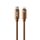 Cavo dati di ricarica rapida WK WDC-65 PD35W da tipo C a 8 pin, lunghezza: 1,2 m (marrone) Cavo dati di ricarica rapida WK WDC-65 PD35W da tipo C a 8 pin, lunghezza: 1,2 m (marrone)