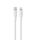 Cavo dati in silicone WK WDC-92 PD27W da tipo C a 8 pin, lunghezza: 1,2 m (bianco) Cavo dati in silicone WK WDC-92 PD27W da tipo C a 8 pin, lunghezza: 1,2 m (bianco)