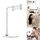 ZM-15 Supporto da tavolo girevole in lega di alluminio Supporto pigro per telefoni cellulari / tablet da 4,7-12,9 pollici (bianco) ZM-15 Supporto da tavolo girevole in lega di alluminio Supporto pigro per telefoni cellulari / tablet da 4,7-12,9 pollici (bianco)