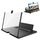 Amplificatore per staffa di allungamento dello schermo del telefono cellulare 3D ultra-trasparente da 12 pollici (nero) Amplificatore per staffa di allungamento dello schermo del telefono cellulare 3D ultra-trasparente da 12 pollici (nero)