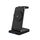 S90-3 3 in 1 Caricabatterie wireless pieghevole magnetico per telefono, auricolare, orologio, supporto di ricarica rapida (nero) S90-3 3 in 1 Caricabatterie wireless pieghevole magnetico per telefono, auricolare, orologio, supporto di ricarica rapida (nero)