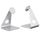 Supporto desktop con tavoletta magnetica a forma di L a forma di L a forma di L (argento) Supporto desktop con tavoletta magnetica a forma di L a forma di L a forma di L (argento)