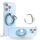 Porta cellulare per telefono cellulare a 360 gradi di Wlons magnetico (blu) Porta cellulare per telefono cellulare a 360 gradi di Wlons magnetico (blu)