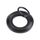 Supporto per cellulare in metallo con anello rotante (nero)