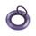 Supporto per cellulare in metallo con anello rotante (viola)