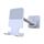 CCT11 Wall Paste Paste Telefono mobile Staffa Pieghevole Ascensore Bagno Cucina Staffa da parete (Bianco) CCT11 Wall Paste Paste Telefono mobile Staffa Pieghevole Ascensore Bagno Cucina Staffa da parete (Bianco)