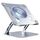 R-Just HZ22 Dannocchia in lega di alluminio Desktop in alluminio con luce (argento) R-Just HZ22 Dannocchia in lega di alluminio Desktop in alluminio con luce (argento)