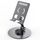 YY-027 Supporto per tablet da tavolo pieghevole con rotazione di 360 gradi (grigio) YY-027 Supporto per tablet da tavolo pieghevole con rotazione di 360 gradi (grigio)