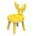 Porta cellulare da tavolo a forma di sedia a forma di cartone animato Mini porta telefono universale carino, stile: cervo (giallo) Porta cellulare da tavolo a forma di sedia a forma di cartone animato Mini porta telefono universale carino, stile: cervo (giallo)