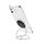 Supporto per il desktop del supporto del telefono cellulare appiccicoso del metallo del metallo 2 PCS (argento) Supporto per il desktop del supporto del telefono cellulare appiccicoso del metallo del metallo 2 PCS (argento)