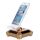 Stand del supporto del telefono cellulare del giradischi solare con la luce coloful (oro) Stand del supporto del telefono cellulare del giradischi solare con la luce coloful (oro)