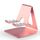 Staffa per tablet per telefono cellulare in metallo pigro regolabile a 3 marce (oro rosa) Staffa per tablet per telefono cellulare in metallo pigro regolabile a 3 marce (oro rosa)