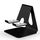 Staffa per tablet per telefono cellulare in metallo pigro regolabile a 3 marce (nero) Staffa per tablet per telefono cellulare in metallo pigro regolabile a 3 marce (nero)