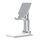 Staffa per tablet pieghevole dal vivo per telefono desktop SSKY X5, stile: versione per telefono a doppia asta (bianco) Staffa per tablet pieghevole dal vivo per telefono desktop SSKY X5, stile: versione per telefono a doppia asta (bianco)