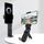 Supporto pigro per cellulare da viaggio pieghevole multifunzionale H2 Pro con rotazione a 360 gradi (nero) Supporto pigro per cellulare da viaggio pieghevole multifunzionale H2 Pro con rotazione a 360 gradi (nero)