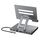 Staffa per docking station di tipo C pieghevole multifunzionale per tablet Blueendless 4K/60Hz, specifiche: 9-in-1 Staffa per docking station di tipo C pieghevole multifunzionale per tablet Blueendless 4K/60Hz, specifiche: 9-in-1