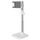 Supporto girevole a doppia posizione per telefono e tablet, base retrattile con peso, supporto da tavolo, specifiche: modello tablet bianco Supporto girevole a doppia posizione per telefono e tablet, base retrattile con peso, supporto da tavolo, specifiche: modello tablet bianco