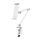 Supporto per telefono cellulare, supporto universale pieghevole da scrivania per streaming live, per telefono/tablet (bianco) Supporto per telefono cellulare, supporto universale pieghevole da scrivania per streaming live, per telefono/tablet (bianco)