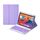 Custodia in pelle Bluetooth Bluetooth a tasti quadrati HK006 con supporto per iPad Mini 6 (viola chiaro) Custodia in pelle Bluetooth Bluetooth a tasti quadrati HK006 con supporto per iPad Mini 6 (viola chiaro)