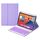 HK006D Quadrato Tasti quadrati STACCABILE Bluetooth Candy Color Color Custodia in pelle con retroilluminazione colorata e supporto per iPad Mini 6 (viola chiaro) HK006D Quadrato Tasti quadrati STACCABILE Bluetooth Candy Color Color Custodia in pelle con retroilluminazione colorata e supporto per iPad Mini 6 (viola chiaro)