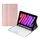 A06BS Custodia in pelle per tastiera Bluetooth ultra-sottile con supporto e slot per penna per iPad mini 6 (oro rosa) A06BS Custodia in pelle per tastiera Bluetooth ultra-sottile con supporto e slot per penna per iPad mini 6 (oro rosa)