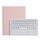 A11B-A Lambskin texture quadrato tastiera tastiera Bluetooth custodia in pelle con controllo touch per iPad Air 4 2020 10.9 / Pro 11 pollici 2021 e 2020 e 2018 (rosa) A11B-A Lambskin texture quadrato tastiera tastiera Bluetooth custodia in pelle con controllo touch per iPad Air 4 2020 10.9 / Pro 11 pollici 2021 e 2020 e 2018 (rosa)