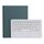 A11B-A Lambskin texture quadrato Keycap tastiera Bluetooth custodia in pelle con controllo touch per iPad Air 4 2020 10.9 / Pro 11 pollici 2021 e 2020 e 2018 (verde scuro) A11B-A Lambskin texture quadrato Keycap tastiera Bluetooth custodia in pelle con controllo touch per iPad Air 4 2020 10.9 / Pro 11 pollici 2021 e 2020 e 2018 (verde scuro)