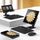 Per Honor Magic V2 GKK Tastiera Bluetooth + Supporto pieghevole + Penna capacitiva + Mouse Bluetooth (Nero) Per Honor Magic V2 GKK Tastiera Bluetooth + Supporto pieghevole + Penna capacitiva + Mouse Bluetooth (Nero)