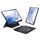Per Samsung Galaxy Tab S8+ / S7+ / S7 FE DUX DUCIS DK Custodia tablet in pelle con tastiera magnetica galleggiante (Nero) Per Samsung Galaxy Tab S8+ / S7+ / S7 FE DUX DUCIS DK Custodia tablet in pelle con tastiera magnetica galleggiante (Nero)