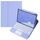 Per Infinix Xpad 11 pollici Candy Color Round Keys Bluetooth Keyboard Custodia in pelle con touchpad (viola chiaro) Per Infinix Xpad 11 pollici Candy Color Round Keys Bluetooth Keyboard Custodia in pelle con touchpad (viola chiaro)