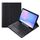 Custodia in pelle per tablet Samsung Galaxy Tab S10 FE+ A820B-A con tastiera Bluetooth staccabile e touchpad (nera) Custodia in pelle per tablet Samsung Galaxy Tab S10 FE+ A820B-A con tastiera Bluetooth staccabile e touchpad (nera)